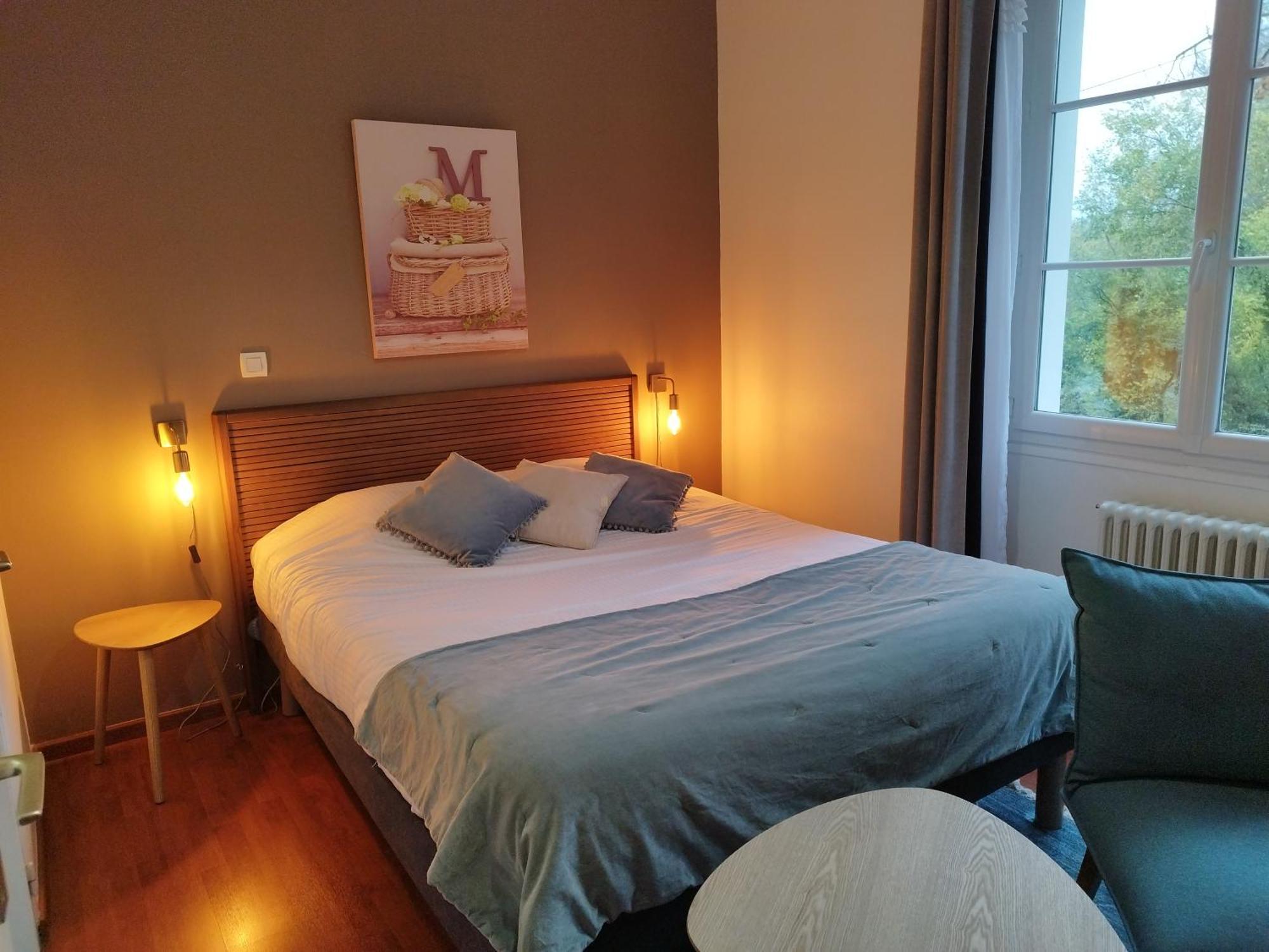 Hotel Restaurant Le Bosquet Les Ponts-de-Cé Kamer foto